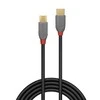 USB Kabelis - LINDY Anthra Line USB 2.0 Type C į Micro-B Laidas, M/M, 480Mbps, 2 m, Juodas