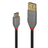Lindy adapteris - Anthra Line 0.15m USB 2.0 Type C M/F 480Mbps