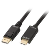 Lindy DisplayPort - HDMI M/M 10.2G 2m juodas 4K UHD 30Hz
