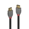 Lindy HDMI 2.0 High Speed M/M 5m auksinė antgaliai juoda