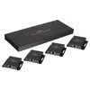 HDMI Skirstytuvas Ilgintuvas - LINDY Cat.6 4 Prievadų HDMI 4K30 ir IR Ilgintuvas 3840x2160@30Hz 70 m