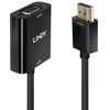 Lindy HDMI do VGA 100mm juoda