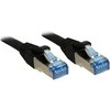 Tinklo Kabelis - LINDY Cat.6A S/FTP LSZH Tinklo Kabelis, RJ45, M/M, 500MHz, 3 m, Juodas