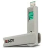 USB Priedas - LINDY USB C Prievado Blokatorių Rinkinys, 4 vnt. + raktas, Žalias