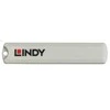 USB Priedas - LINDY USB C Prievado Blokatorių Rinkinys, 4 vnt. + raktas, Žalias