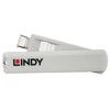 Muzikinis centras USB Priedas - LINDY USB C Prievado Blokatoriaus Rinkinys, 4 vnt. + raktas, ABS, Baltas