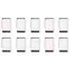 USB Priedas - LINDY USB C Prievado Blokatoriai, ABS, 8.25x5.15x2.4mm, Balti, 10 vnt.