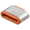 USB Priedas - LINDY USB C Prievado Blokatoriai, ABS, Oranžiniai, 10 vnt.