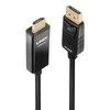 Adapteris - LINDY DisplayPort į HDMI 4K60Hz Adapteris, Didžiausia Raiška 4096x2160@60Hz, 1 m, Juodas
