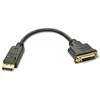 Adapteris - LINDY DisplayPort 1.2 į DVI-D Basic Adapteris, Maksimali Raiška 1920x1080@60Hz / 1920x12000@60Hz, 150 mm, Juodas