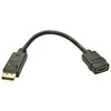 Lindy DisplayPort į HDMI 15 cm juodas