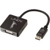 Adapteris - LINDY DisplayPort 1.2 į HDMI, DVI ir VGA Aktyvus Konverteris, 3840x2160 30Hz, Baltas