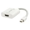 Adapteris - LINDY Mini DisplayPort 1.2 į HDMI 4K 60Hz Aktyvus Adapteris Konverteris, Baltas