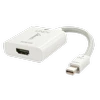 Adapteris - LINDY Mini DisplayPort 1.2 į HDMI 4K 60Hz Aktyvus Adapteris Konverteris, Baltas