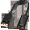 „Lindy DisplayPort“ į juodą HDMI jungtį