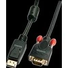 Adapteris - LINDY DisplayPort į VGA Adapterį Kabelis, 1920x1200@60Hz, 2 m, Juodas