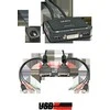 Lindy KVM Jungiklis - 2 Port DVI-D USB 2.0 Garso KVM 1920x1200@60Hz