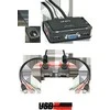 Lindy KVM Perjungiklis - 2 Port VGA USB 2.0 Garso KVM Perjungiklis 2048x1536@30Hz