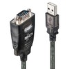 Adapteris - LINDY USB į Konverterį su COM, 1.1 m, Juodas