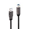 Lindy 43098 USB cable 10 m USB 3.2 Gen 1 (3.1 Gen 1) USB A USB B Juodas