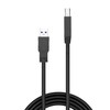 Lindy 43098 USB cable 10 m USB 3.2 Gen 1 (3.1 Gen 1) USB A USB B Juodas
