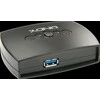 USB Jungiklis - LINDY 2 Prievadų USB 3.0 Įrenginių Dalijimosi Jungiklis 5 Gbps, Juodas
