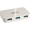 USB Hub - LINDY 4 Prievadų USB 3.0 Hub 5 Gbps su 0.5 m Kabeliu