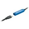 USB Prailginimo Laidas - LINDY USB 3.0 Prailginimo Laidas Pro Extend Type M/F, 10 m, Juodas
