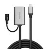 USB Prailginimo Laidas - LINDY USB 3.2 5Gbps C/C Aktyvus Prailginimo Laidas, 5 m, Juodas