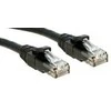 Tinklo Kabelis - LINDY Cat.6 U/UTP LSZH Tinklo Kabelis, RJ45, M/M, 250MHz, 26AWG, 1 m, Juodas