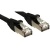 Tinklo Kabelis - LINDY Cat.6 S/FTP LSZH Tinklo Kabelis, RJ45, M/M, 250MHz, 26AWG, 1 m, Juodas