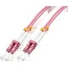 Lindy Pluoštinis Laidas - LC/LC OM4 20m 50/125µm Multimode
