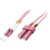 Lindy Pluoštinis Laidas - LC/SC OM4 50/125µm Multimode 3m