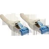 Tinklo Kabelis - LINDY Cat.6A S/FTP LSZH Tinklo Kabelis, RJ45, M/M, 500MHz, 0.5 m, Pilkas