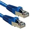Tinklo Kabelis - LINDY Cat.6A S/FTP LSZH Tinklo Kabelis, RJ45, M/M, 500MHz, 0.3 m, Mėlynas