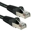 Tinklo Kabelis - LINDY Cat.6A S/FTP LSZH Tinklo Kabelis, RJ45, M/M, 500MHz, 0.3 m, Juodas
