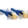Tinklo Kabelis - LINDY RJ45 S/FTP LSZH Tinklo Kabelis, Cat.6A Kištukas, Cat.7 Neapdirbtas Kabelis, 7.5 m, Mėlynas