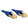 Tinklo Kabelis - LINDY RJ45 S/FTP LSZH Tinklo Kabelis, Cat.6A Kištukas, Cat.7 Neapdirbtas Kabelis, 7.5 m, Mėlynas