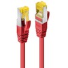 Lindy RJ-45 RJ-45 cat.7 Raudonasis 10m (47298)