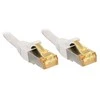 Tinklo Kabelis - LINDY S/FTP LSZH Tinklo Kabelis, Cat.6A Jungtis, Cat.7 Raw, RJ45, M/M, 1.5 m, Baltas