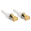 Tinklo Kabelis - LINDY S/FTP LSZH Tinklo Kabelis, Cat.6A Jungtis, Cat.7 Raw, RJ45, M/M, 1.5 m, Baltas
