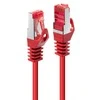 Tinklo Kabelis - LINDY Cat.6 S/FTP Tinklo Kabelis, RJ45, M/M, 250MHz, CCA, 28AWG, 2 m, Raudonas