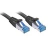 Tinklo Kabelis - LINDY Cat.6A S/FTP TPE Tinklo Kabelis, RJ45, M/M, 500MHz, 0.3 m, Juodas