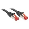 Tinklo Kabelis - LINDY Cat.6 S/FTP Tinklo Kabelis, RJ45, M/M, 250MHz, 27AWG, 2 m, Juodas