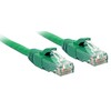 Tinklo Kabelis - LINDY Cat.6 U/UTP Tinklo Kabelis, RJ45, M/M, 250MHz, 10 m, Žalias