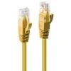 Tinklo Kabelis - LINDY Cat.6 U/UTP Tinklo Kabelis, RJ45, M/M, 250MHz, 0.5 m, Geltonas