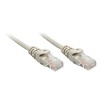 Tinklo Kabelis - LINDY Cat.5e U/UTP Tinklo Kabelis, RJ45, M/M, 100MHz, 0.3 m, Pilkas