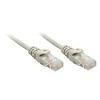 Tinklo Kabelis - LINDY Cat.5e U/UTP Tinklo Kabelis, RJ45, M/M, 100MHz, 0.5 m, Pilkas