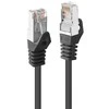 Tinklo Kabelis - LINDY Cat.5e F/UTP Tinklo Kabelis, RJ45, M/M, 100MHz, 0.5 m, Juodas