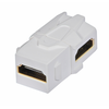 Lindy HDMI 90ø dviguba jungtis Keystone sieninei dėžutei Keystone Wand - 60490